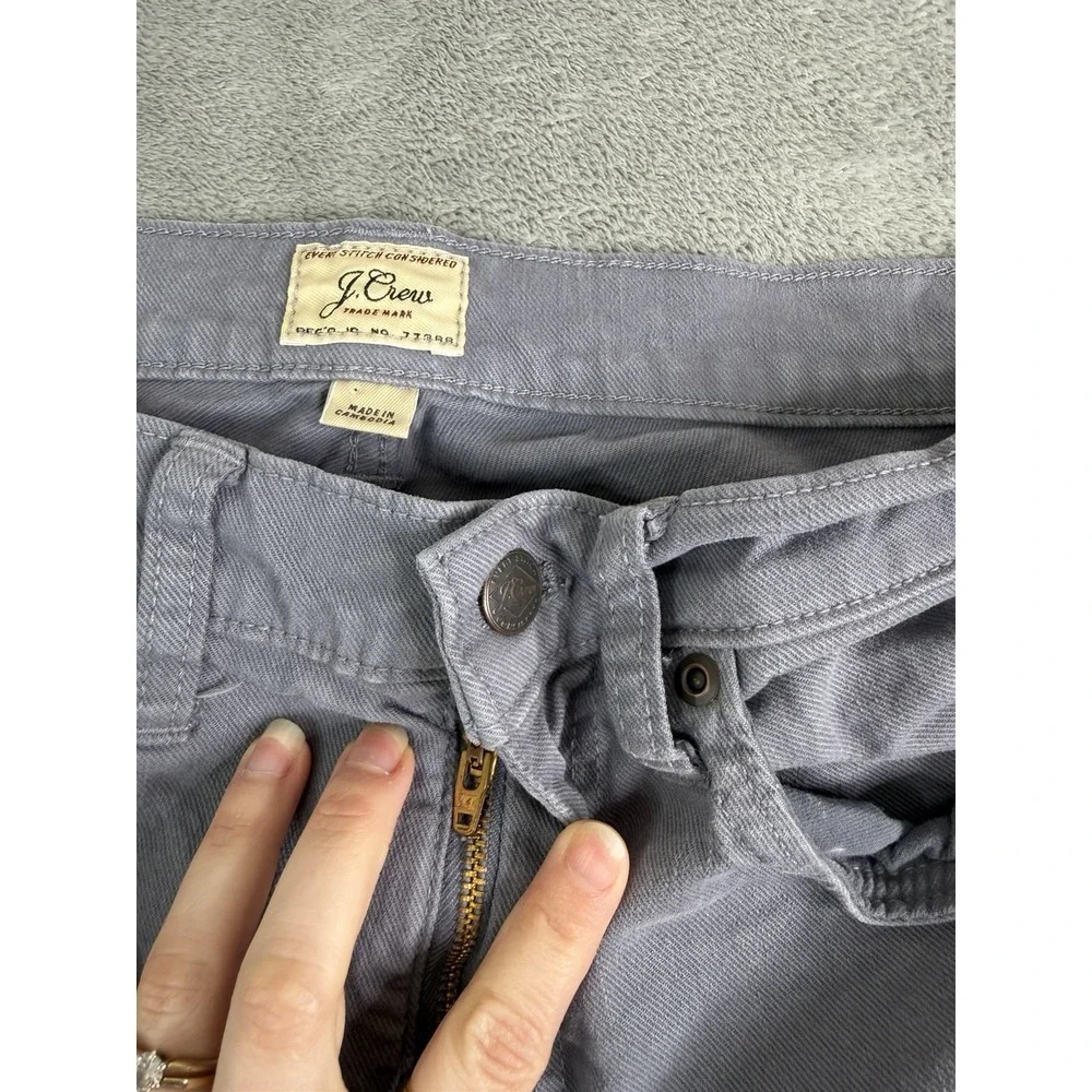 J. Crew 484 Slim Fit Stretch Jeans Men's Size 30X34 Gray